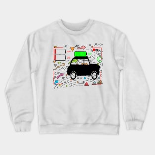 Mam, Dad, Life Crewneck Sweatshirt